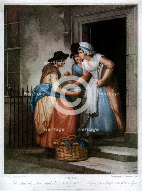 'New Mackrel, New Mackrel', 1795, (1929). Artist: Nicolo Schiavonetti