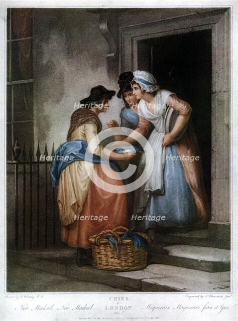 'New Mackrel, New Mackrel', 1795, (1929). Artist: Nicolo Schiavonetti