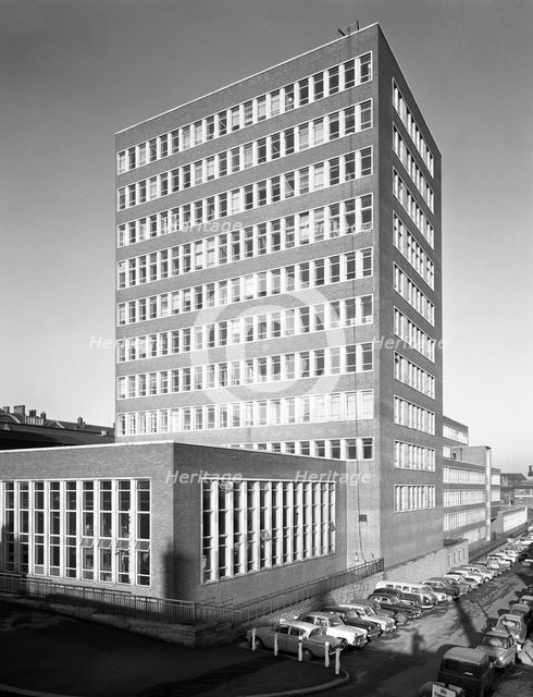 New metallurgy block shortly after completion, Sheffield University, South Yorkshire, 1966. Artist: Michael Walters
