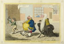 New Ministers Going on Duty, published February 14, 1806. Creator: Charles Williams
