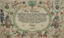 New Modelbüch (Title page, 1r), 1615. Creator: Andreas Bretschneider