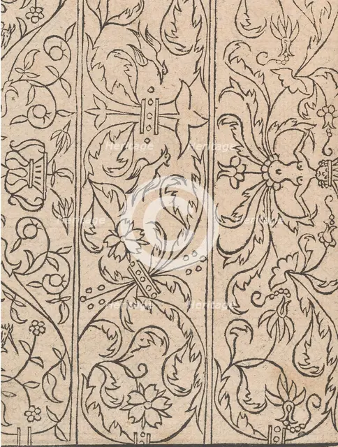 New Modelbüch allen Nägerin u. Sydenstickern (Page 14v), 1556. Creator: Hans Hoffman.