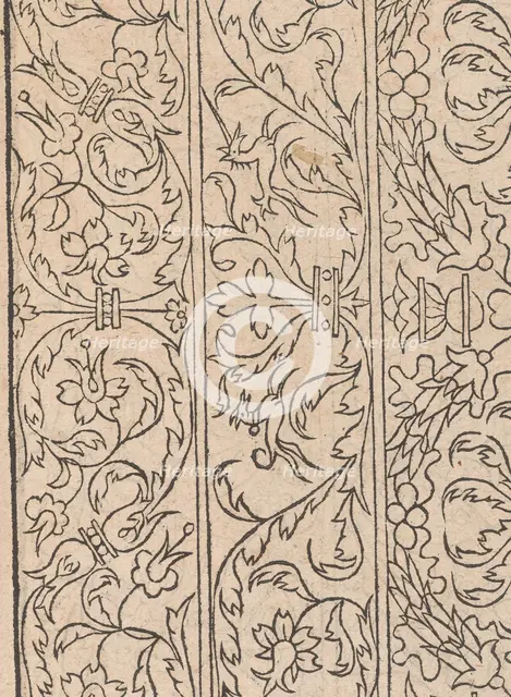 New Modelbüch allen Nägerin u. Sydenstickern (Page 15r), 1556. Creator: Hans Hoffman.