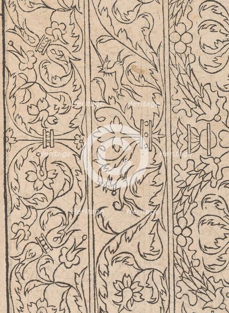 New Modelbüch allen Nägerin u. Sydenstickern (Page 15r), 1556. Creator: Hans Hoffman.