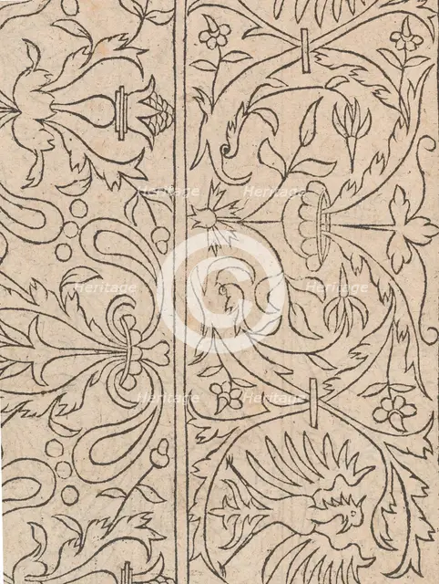 New Modelbüch allen Nägerin u. Sydenstickern (Page 15v), 1556. Creator: Hans Hoffman.
