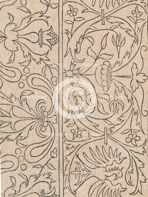New Modelbüch allen Nägerin u. Sydenstickern (Page 15v), 1556. Creator: Hans Hoffman.