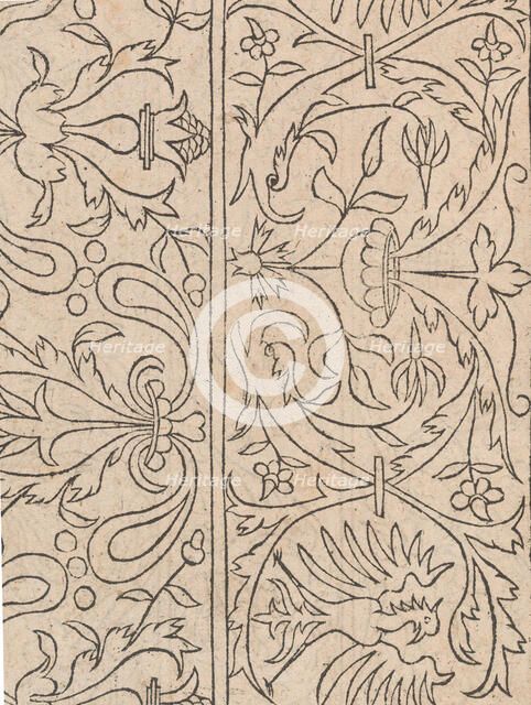New Modelbüch allen Nägerin u. Sydenstickern (Page 15v), 1556. Creator: Hans Hoffman.