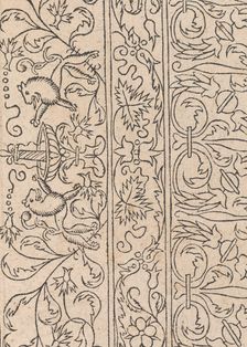 New Modelbüch allen Nägerin u. Sydenstickern (Page 17r), 1556. Creator: Hans Hoffman