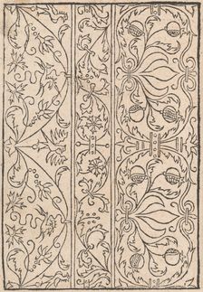 New Modelbüch allen Nägerin u. Sydenstickern (Page 17v), 1556. Creator: Hans Hoffman