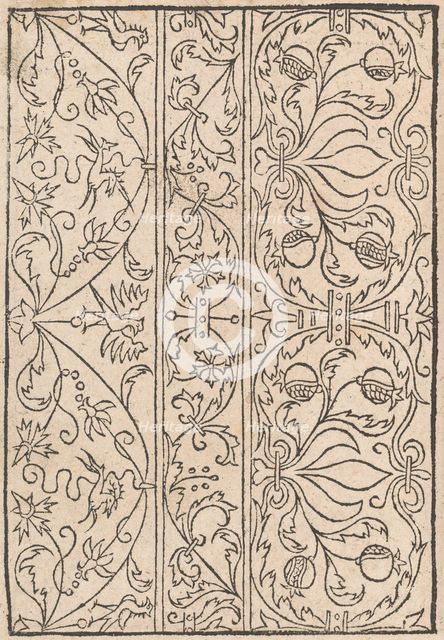 New Modelbüch allen Nägerin u. Sydenstickern (Page 17v), 1556. Creator: Hans Hoffman.