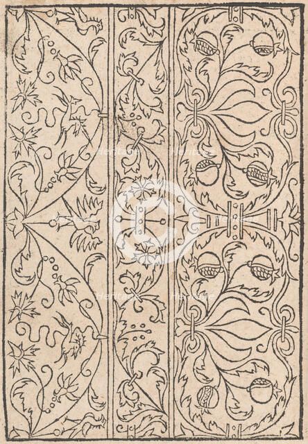 New Modelbüch allen Nägerin u. Sydenstickern (Page 17v), 1556. Creator: Hans Hoffman.