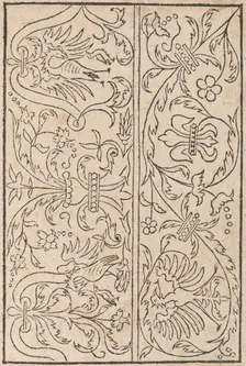 New Modelbüch allen Nägerin u. Sydenstickern (Page 18r), 1556. Creator: Hans Hoffman