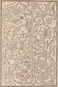 New Modelbüch allen Nägerin u. Sydenstickern (Page 18r), 1556. Creator: Hans Hoffman