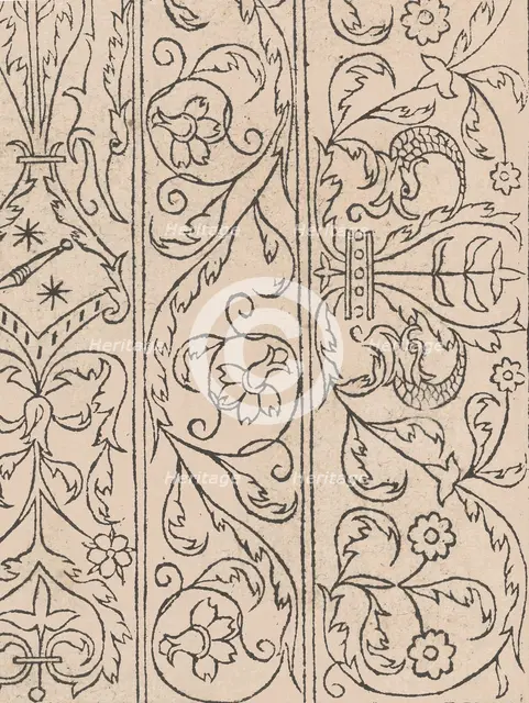 New Modelbüch allen Nägerin u. Sydenstickern (Page 18v), 1556. Creator: Hans Hoffman.