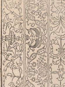 New Modelbüch allen Nägerin u. Sydenstickern (Page 19r), 1556. Creator: Hans Hoffman