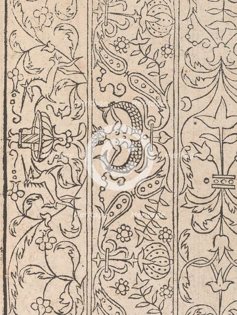 New Modelbüch allen Nägerin u. Sydenstickern (Page 19r), 1556. Creator: Hans Hoffman.
