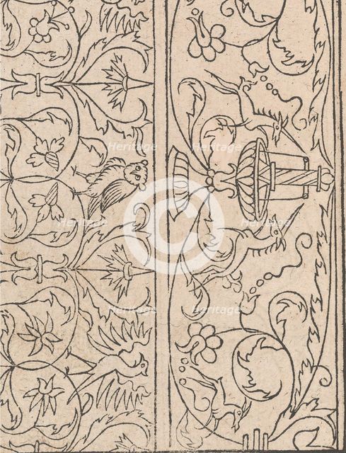New Modelbüch allen Nägerin u. Sydenstickern (Page 24v), 1556. Creator: Hans Hoffman.