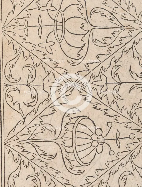 New Modelbüch allen Nägerin u. Sydenstickern (Page 25r), 1556. Creator: Hans Hoffman.