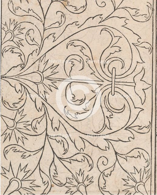 New Modelbüch allen Nägerin u. Sydenstickern (Page 25v), 1556. Creator: Hans Hoffman.