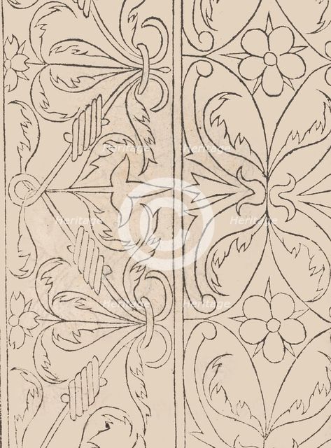 New Modelbüch allen Nägerin u. Sydenstickern (Page 26r), 1556. Creator: Hans Hoffman.