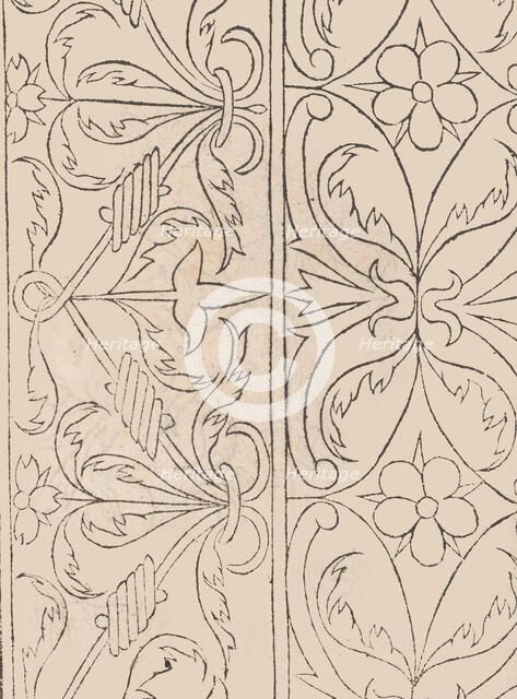 New Modelbüch allen Nägerin u. Sydenstickern (Page 26r), 1556. Creator: Hans Hoffman.
