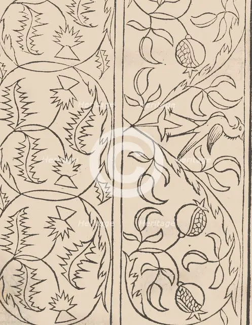New Modelbüch allen Nägerin u. Sydenstickern (Page 26v), 1556. Creator: Hans Hoffman.