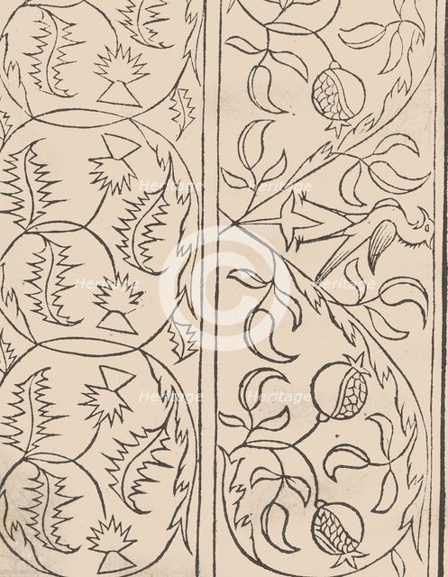 New Modelbüch allen Nägerin u. Sydenstickern (Page 26v), 1556. Creator: Hans Hoffman.
