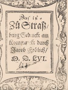 New Modelbüch allen Nägerin u. Sydenstickern (Page 27v), 1556. Creator: Hans Hoffman