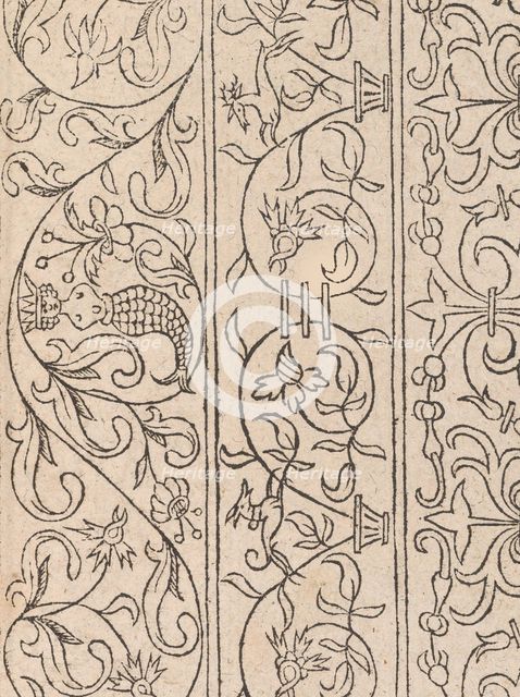 New Modelbüch allen Nägerin u. Sydenstickern (Page 20r), 1556. Creator: Hans Hoffman.