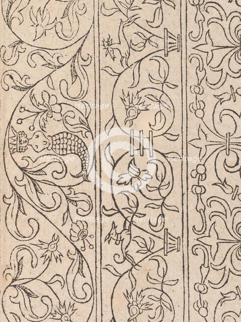 New Modelbüch allen Nägerin u. Sydenstickern (Page 20r), 1556. Creator: Hans Hoffman.