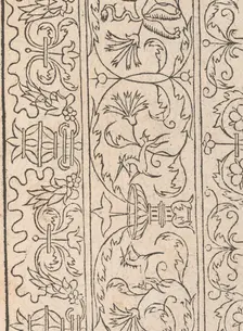 New Modelbüch allen Nägerin u. Sydenstickern (Page 21r), 1556. Creator: Hans Hoffman