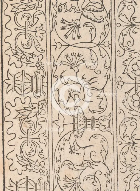 New Modelbüch allen Nägerin u. Sydenstickern (Page 21r), 1556. Creator: Hans Hoffman.