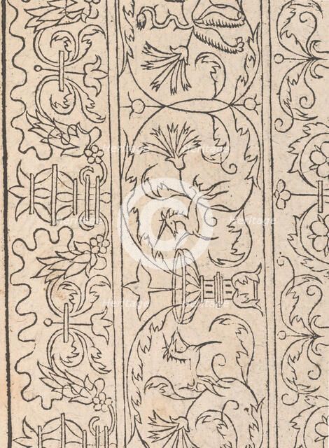 New Modelbüch allen Nägerin u. Sydenstickern (Page 21r), 1556. Creator: Hans Hoffman.