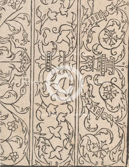 New Modelbüch allen Nägerin u. Sydenstickern (Page 21v), 1556. Creator: Hans Hoffman.