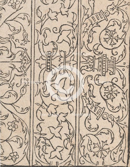 New Modelbüch allen Nägerin u. Sydenstickern (Page 21v), 1556. Creator: Hans Hoffman.