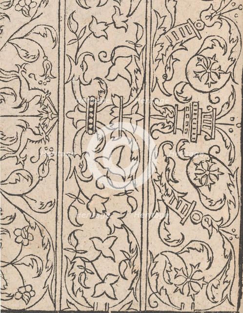 New Modelbüch allen Nägerin u. Sydenstickern (Page 21v), 1556. Creator: Hans Hoffman.