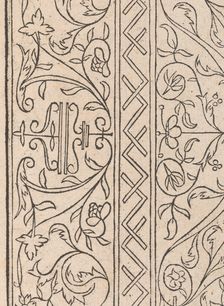 New Modelbüch allen Nägerin u. Sydenstickern (Page 23r), 1556. Creator: Hans Hoffman