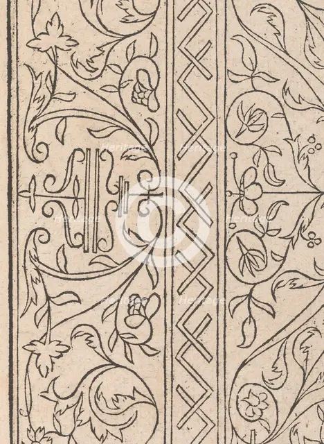 New Modelbüch allen Nägerin u. Sydenstickern (Page 23r), 1556. Creator: Hans Hoffman.
