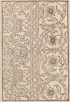 New Modelbüch allen Nägerin u. Sydenstickern (Page 23v), 1556. Creator: Hans Hoffman