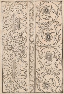 New Modelbüch allen Nägerin u. Sydenstickern (Page 23v), 1556. Creator: Hans Hoffman
