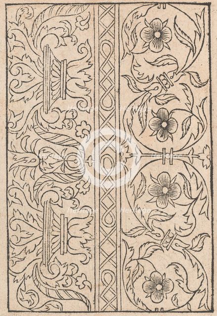 New Modelbüch allen Nägerin u. Sydenstickern (Page 23v), 1556. Creator: Hans Hoffman.