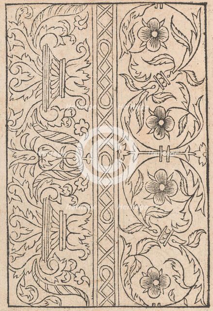 New Modelbüch allen Nägerin u. Sydenstickern (Page 23v), 1556. Creator: Hans Hoffman.