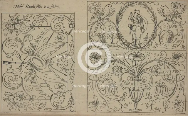 New Modelbüch (Page 18r), 1615. Creator: Andreas Bretschneider.