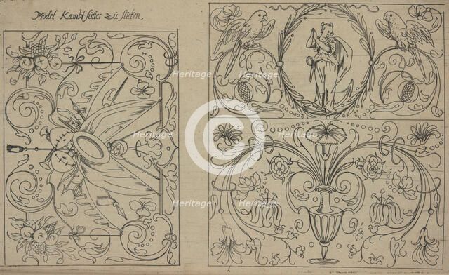 New Modelbüch (Page 18r), 1615. Creator: Andreas Bretschneider.