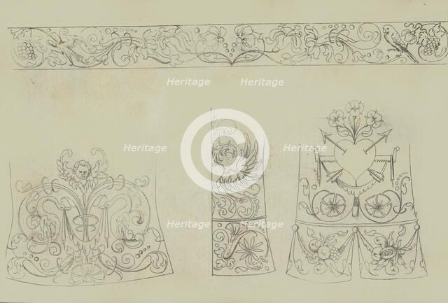 New Modelbüch (Page 12v), 1615. Creator: Andreas Bretschneider.