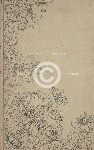 New Modelbüch (Page 25r), 1615. Creator: Andreas Bretschneider.