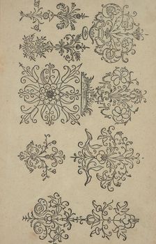 New Modelbüch (Page 8r), 1615. Creator: Andreas Bretschneider