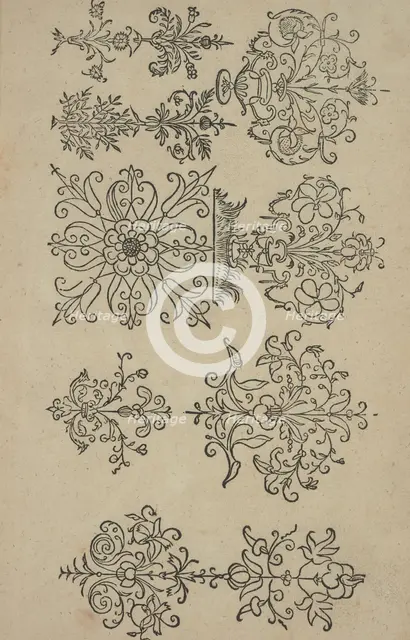 New Modelbüch (Page 8r), 1615. Creator: Andreas Bretschneider.