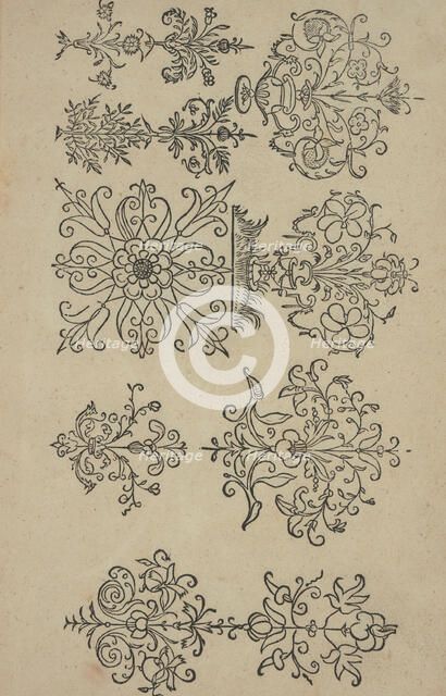 New Modelbüch (Page 8r), 1615. Creator: Andreas Bretschneider.