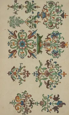 New Modelbüch (Page 9r), 1615. Creator: Andreas Bretschneider